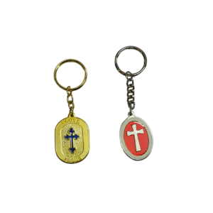 Key Chain with Christain cross Set of 2 Nos (Code CK-30)