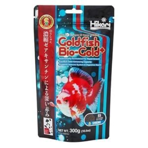 Hikari Goldfish Food BIO-Gold | 300g Sinking Pellets | Premium Probiotic Formula for Healthy Growth, Color Enhancement & Swim Bladder Care