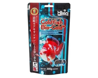Hikari Goldfish Food BIO-Gold | 300g Sinking Pellets | Premium Probiotic Formula for Healthy Growth, Color Enhancement & Swim Bladder Care