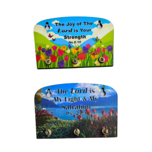 Key Holder with Bible Verses, Key Hangers for Wall, set of 2 nos (Code CH-100)