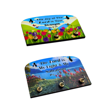 Key Holder with Bible Verses, Key Hangers for Wall, set of 2 nos (Code CH-100) - Image 2