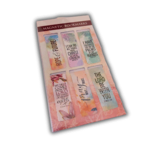 Bible Bookmarks magnetic type, 1 set (6 nos), [code : MBB-100]
