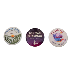 Fridge Magnet with Christian Theme, Set of 3 Nos (Code CFM-400)
