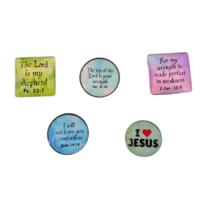 Fridge Magnet with Christian Theme, Set of 5 Nos (Code CFM-500)
