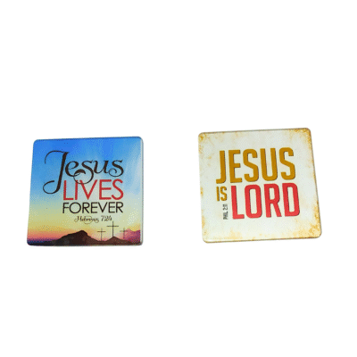 Fridge Magnet with Bible Verses, Set of 2 (Code CFM-200)